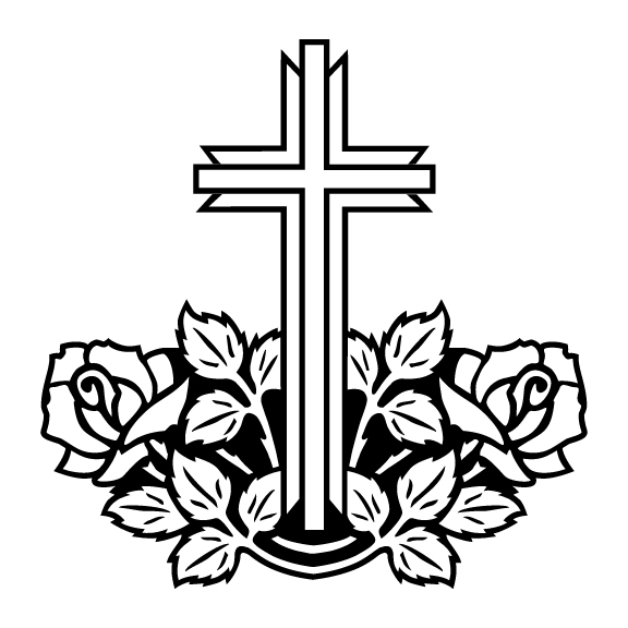 FLORAL CROSS 027