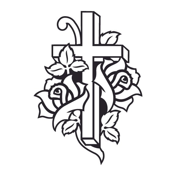 FLORAL CROSS 036 – Design Memorials