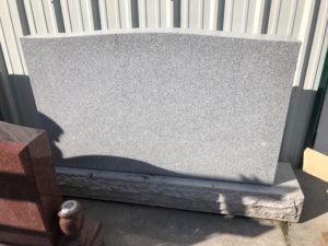 Classic Gray Companion Upright Monument