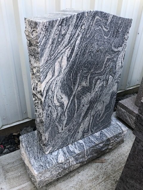 Kina-wa Granite Individual Upright Monument