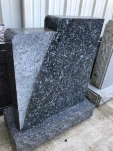 Blue Pearl Upright Monument