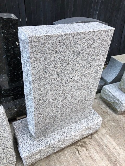 Barrell Gray Individual Upright Monument