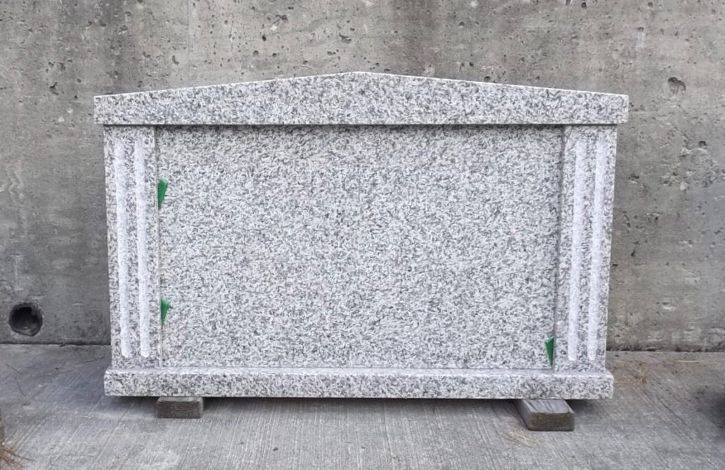 Barrell Gray Granite Columbarium