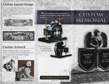 Custom memorials Brochure
